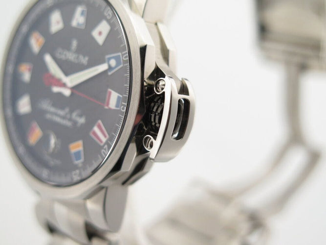 Montre montre CORUM admiral's cup 41 mm automatique acier 58 Facettes 261220