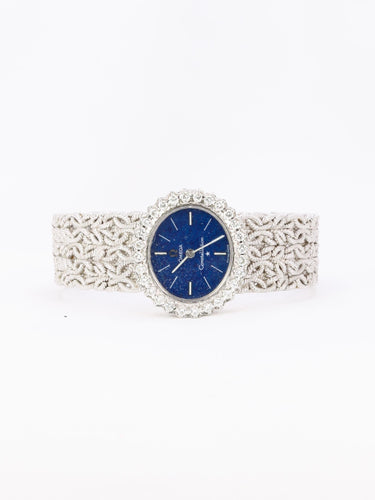 Montre OMEGA Constellation - Montre or blanc diamants lapis-lazuli 58 Facettes 1153.3