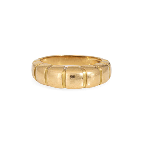 Bague 51 Van Cleef & Arpels - Bague Cube Vintage en Or Jaune 58 Facettes G13924