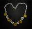 Collier Collier avec perles de rivière et marguerites en or jaune 58 Facettes