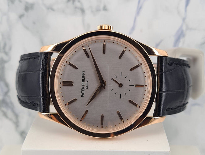 Montre PATEK PHILIPPE - Montre Calatrava 5196R 58 Facettes 5196R-001-1