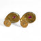 Boucles d'oreilles Boucles d’oreilles or jaune 18K, rubis, diamants 58 Facettes 120