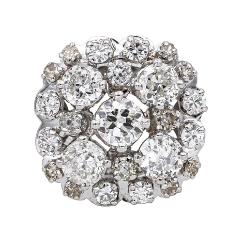 Bague 52 Bague Cocktail Or blanc, Platine Diamant 58 Facettes 4776443CN