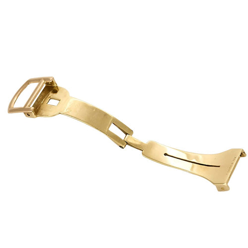 Montre Cartier - Boucle déployante en or jaune et or rose 58 Facettes MEA4933