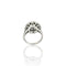 Bague 53 70's platinum diamond ring 58 Facettes