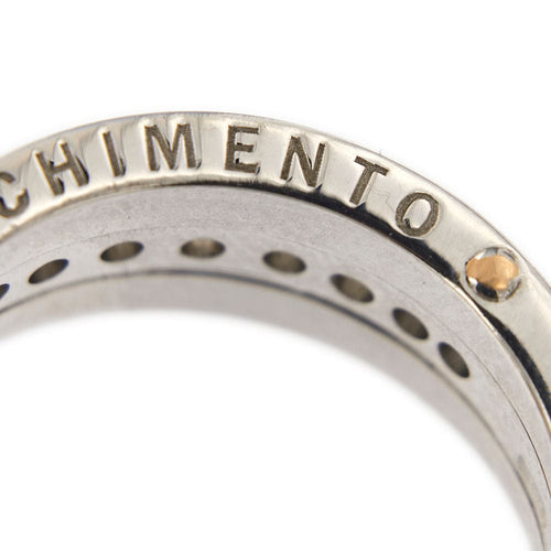 Bague 54 CHIMENTO - Demi alliance Diamants 58 Facettes 32439