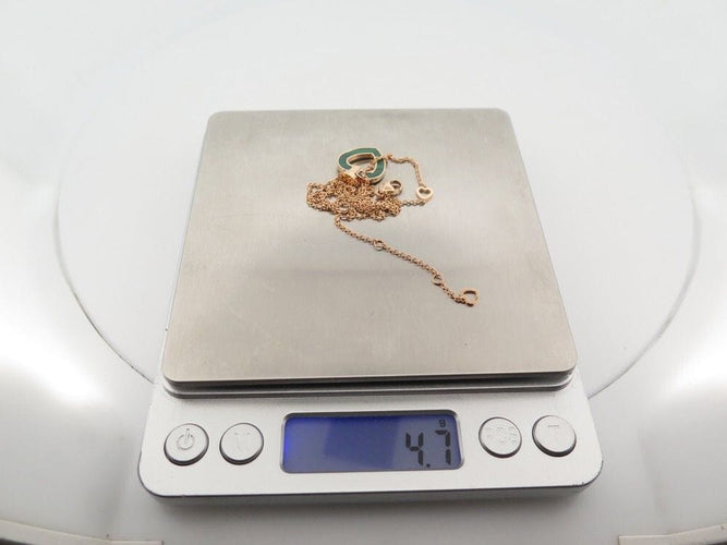 Collier collier FRED pretty woman mm nacre & malachite 58 Facettes 259047