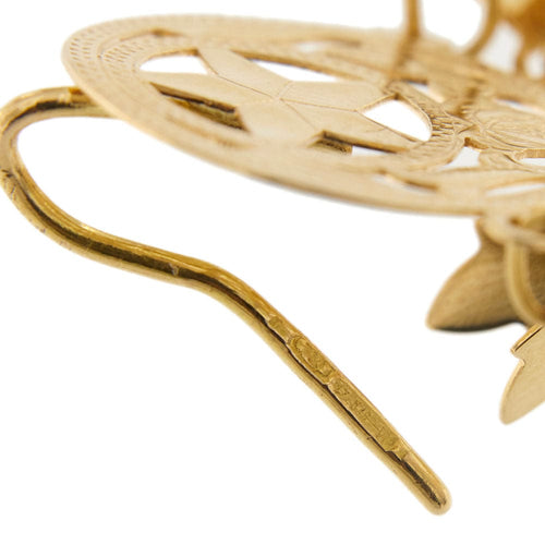 Boucles d'oreilles Boucles d'oreilles pendantes gitane 58 Facettes 35800