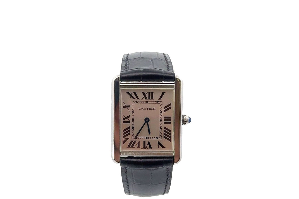 Montre Montre Cartier Tank Solo 58 Facettes 25805