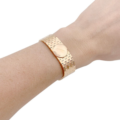 Bracelet Bracelet Chaumet, "Boléro", or rose. 58 Facettes 32254