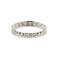 Bague 53 Alliance américaine diamants 1,20 ct 58 Facettes 37862