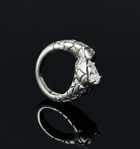 Bague Anello serpente con diamanti, Janesich 58 Facettes