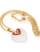 Pendentif BULGARI Chandra Porcelain Ruby Gold Pendant 58 Facettes