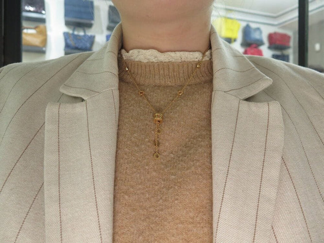 Collier collier BULGARI b.zero 1 en or jaune 18k 15.7gr 44cm 58 Facettes 264428