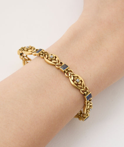 Bracelet Bracelet Belle Époque Diamants 58 Facettes