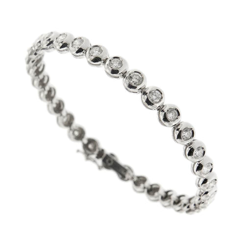 Bracelet Bracelet tennis avec diamants 58 Facettes 32422