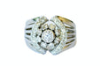 Bague 53.5 Bague en or avec diamants 58 Facettes Q186B