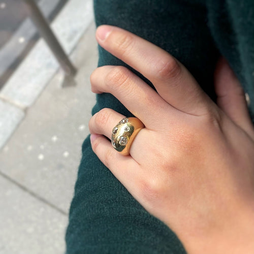 Bague 53 Bague - Or & Diamants 58 Facettes 250004SP