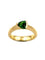 Bague 54 Bague or rose grenat tsavorite 58 Facettes