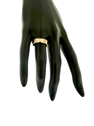 Ring 60 CARTIER - LOVE-ring i roséguld 58 Facettes