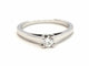 Bague 53 Bague Solitaire Or blanc Diamant 58 Facettes 578751RV