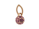 Boucles d'oreilles boucles d'oreilles POMELLATO harem rhodolite or rose 18k s 58 Facettes 268836