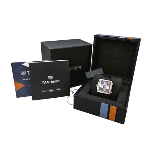 Montre Tag Heuer Montre Monaco Gulf Acier 58 Facettes 4362643RV