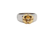 Bague 54 Bague en Or Bicolore & Citrine 58 Facettes 15885