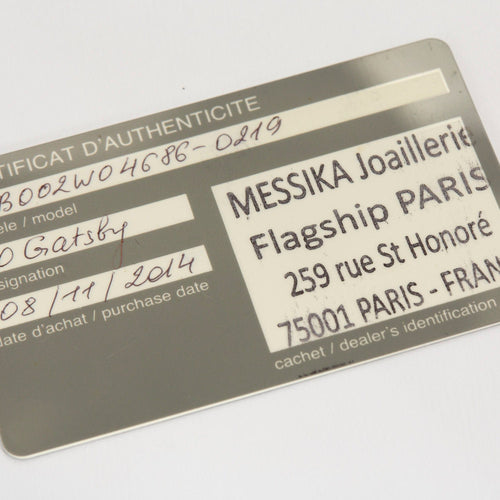 Bracelet MESSIKA - Skinny - Bracelet en or blanc 18 carats 58 Facettes 250323