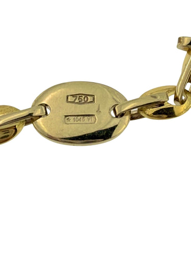 Collier Chaîne collier Baraka en or jaune et blanc 58 Facettes