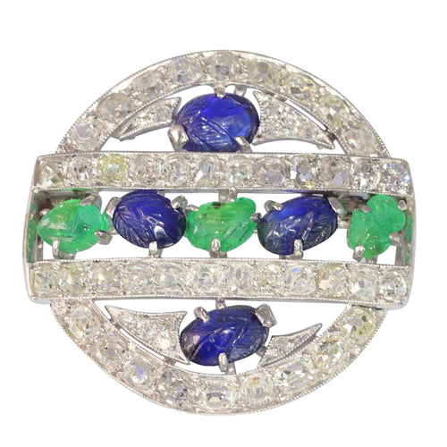 Montre Tutti Frutti Bijoux : la beauté de la nature dans l'Art déco 58 Facettes 16123-0060