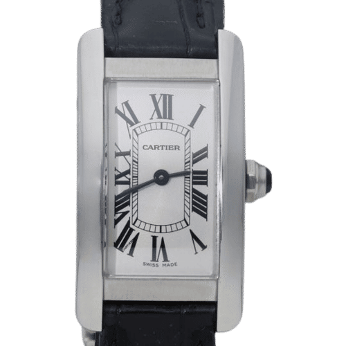 Montre Cartier Montre Tank Américaine Pm 58 Facettes MT44134
