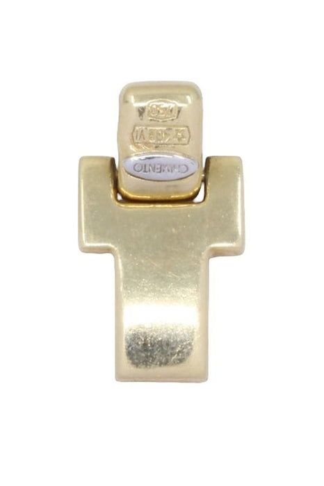 Pendentif Croix or et diamants signée Chimento 58 Facettes 083631