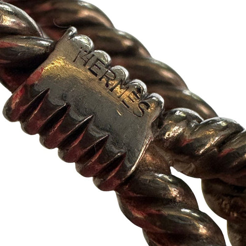 Bracelet HERMÈS - Bracelet - en argent par Lucien Vachey 58 Facettes