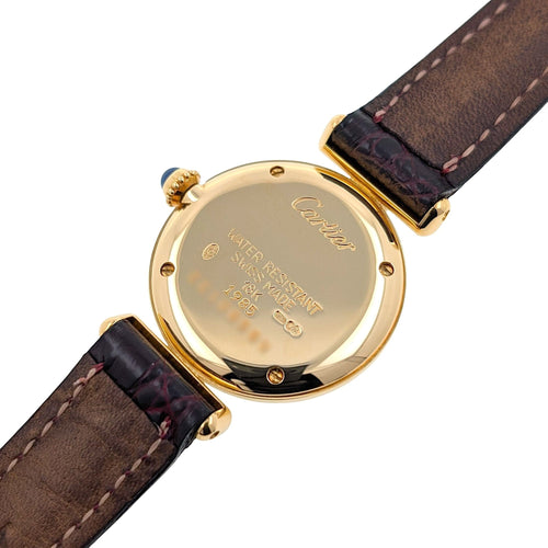 Montre Cartier Colisée Full Set 18k Gold also called Rivoli Ref 1985 58 Facettes