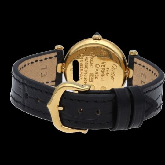 Montre Cartier Montre Must De Cartier Vermeil 58 Facettes MT39171