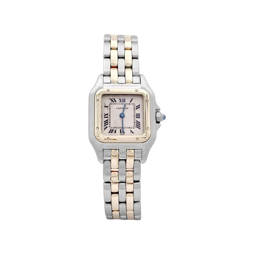 Montre Montre Cartier, "Panthère", acier et or jaune. 58 Facettes 35082