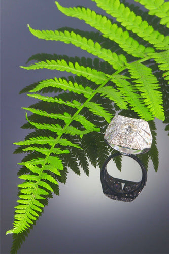 Bague 54 À la rencontre de la pierre précieuse : une bague en diamant belge de 1930 58 Facettes 16330-0222