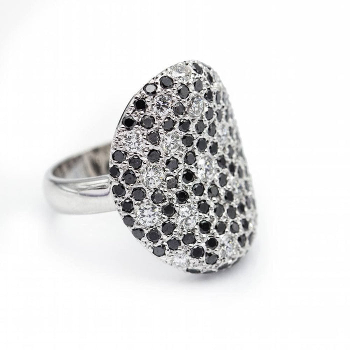 Bague 54 Bague ALEGORIA en or blanc et diamants 58 Facettes N102893