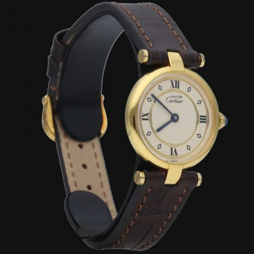 Cartier Trzeba obejrzeć Cartier Srebro złocone