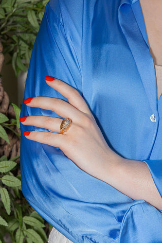 Bague 56 Bague Or rose Diamant 58 Facettes 4049092CN