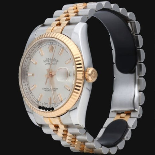 Montre Rolex Montre Date Just 36 58 Facettes MT42556