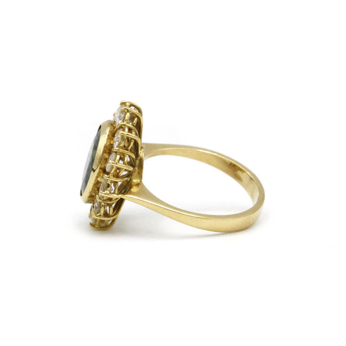 Bague 55 Bague or saphir et diamants 58 Facettes 240246R