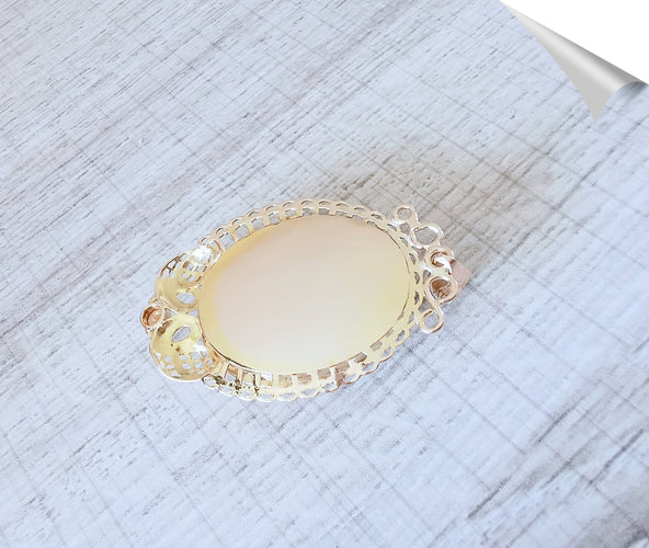 Pendentif Pendentif Paon Pierres de couleur Or Jaune 18 K 58 Facettes AA 1566