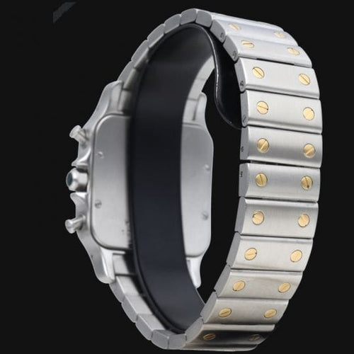 Montre Cartier Montre Santos Galbee Chronograph 58 Facettes MT42322