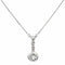 Collier Collier  Or blanc Diamant 58 Facettes 4199346CN
