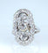 Bague 51 Bague platine et diamants, époque 1900 58 Facettes AB420