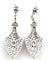 Boucles d'oreilles Boucles d'oreilles en or blanc avec diamants 58 Facettes
