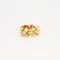 Bague 52 Bague en or 18k maille gourmette diamants 58 Facettes M8695