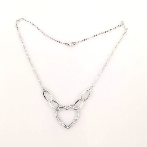 Collier Collier maille forçat, or et diamants 58 Facettes